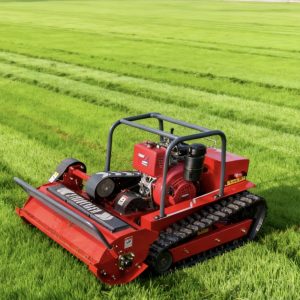 Industrial Grade 15HP Diesel Engine Cylinder Blade Robot Lawn Mower Agricultural High-Performance Remote Control 24V Mulch