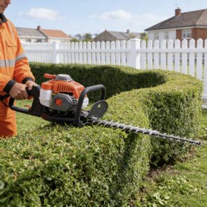 Cost-Effective Double-Blade Two-Stroke Repair Hedge Trimmer Pruner with Wide-Band Shears