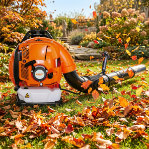 Industrial Grade Backpack Leaf Blower STIHL Equivalent 4-Stroke Petrol Powered for Fallen Leaf Cleaning Blower