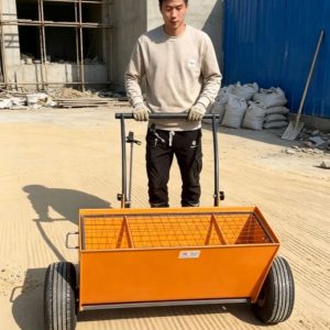 Industrial Grade Metal Hand Push Diamond Sand Spreader Durable Sand Falling Machine Sand Multi-functional Sand Spreading