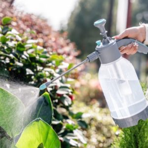2L Durable Manual High Pressure Plastic Portable Garden Car Wash Sprayer with Customizable Nozzle Manual Gardening Tools