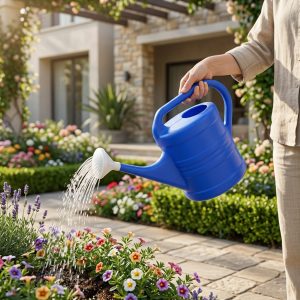 Hot Sale 8L Plastic Manual Watering Can High Efficient Hand Sprayer with Stream Nozzle for Outdoor Garden Farm & Lawn Ir