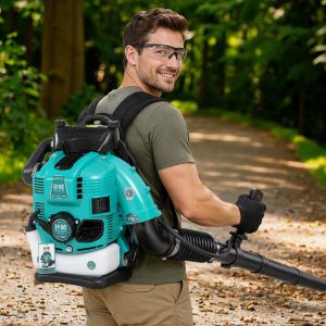 High Quality Professional Four-Stroke Gasoline Backpack Blower Large Air Volume for Forest Fire Control and Leaf Removal