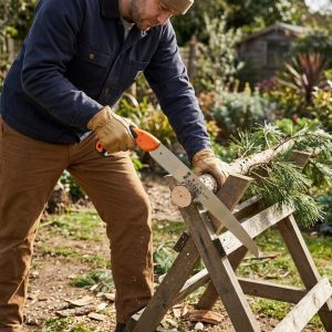 Wholesale SK5 Special Steel Manual Pruning Saw 27cm Blade Plastic Handle Triangular Sawtooth Hand Shears Garden Tools