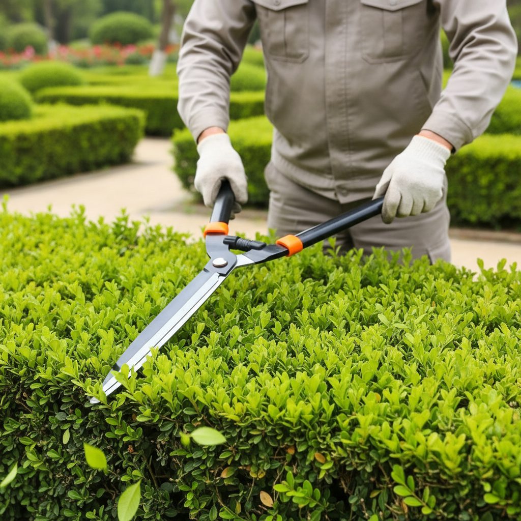 High Quality Manual Garden Pruners Scissors Essential Hand Secateurs Hedge Shears Efficient Garden Tools Hand Shears