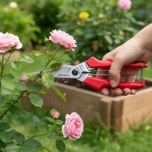 High Quality Orchard Manual Pruning Shears Secateurs Carbon Steel Blade High-grade Blade Steel Handle Manual Scissors