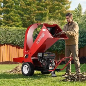 High Quality Industrial 13HP Wood Chipper High-Efficiency Garden Tool Maximum Cutting Diameter 90mm New Style Wood Shred