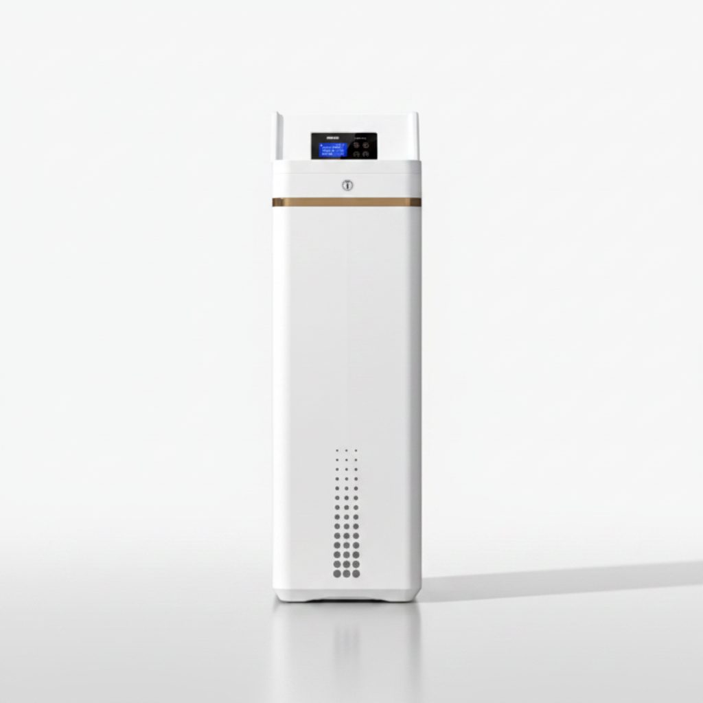 Electric Modern Plastic Coated Water Softener Home Use Whole-House High-Flow Under-Sink Central Water Purifier Activated