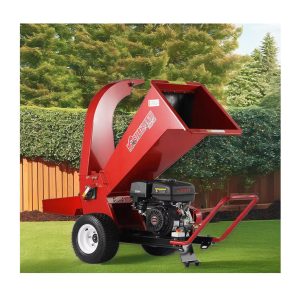 13HP Industrial Wood Chipper & Shredder 90mm Max Cutting Diameter Tree Crusher Machine for Forest Branch Treatment
