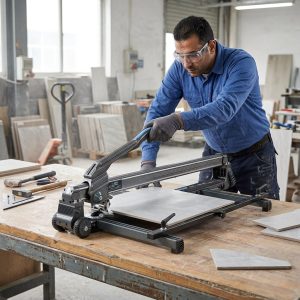 All Steel Multifunctional Industrial Grade Floor Tile Cutting Machine OEM/ODM Customized Manual Plastic Handle Push Pull