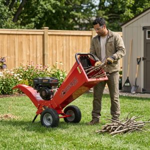 High Efficiency 15HP Wood Chipper Customizable China Industrial Grade Petrol Engine High Quality Wood Chipper