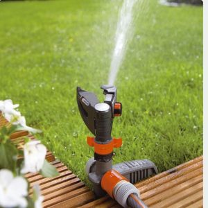 High Quality 360° Rotating Rocker Arm Sprinkler Automatic Watering Gun Water Saving for Outdoor Lawn and Garden Irrigati
