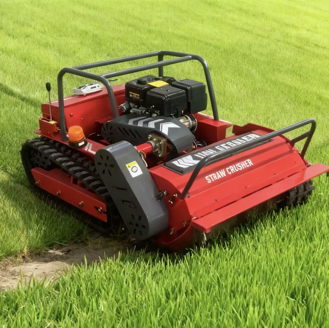 High Quality Industrial 800mm CE-Certified Petrol-Powered 650W Robot Lawn Mower Agricultural Remote Control High-Perform