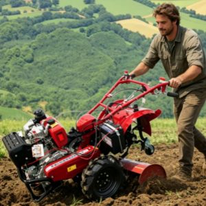 Wholesale Price Micro Tiller Multi-Function Rotary Cultivator Weeder for Garden & Agriculture Diesel Engine Ditcher Trac