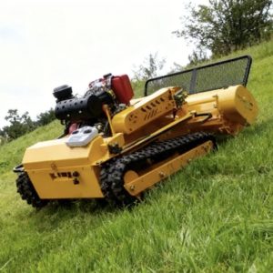 Hot Sale Industrial 800mm 12HP Diesel Engine Robot Lawn Mower Agricultural Remote Control High-Performance Grass Box Law