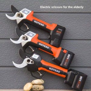 High Efficiency Electric Branch Cutter Battery Rechargeable Professional Garden Pruning Tool Factory Supply Hand Shears
