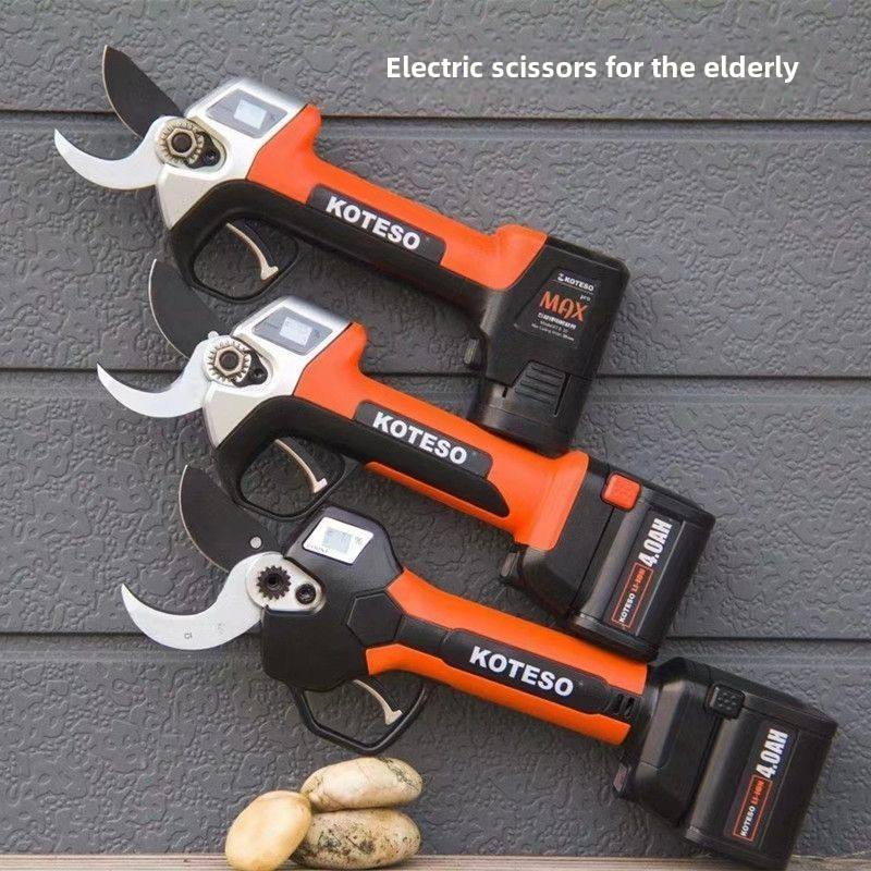 High Efficiency Electric Branch Cutter Battery Rechargeable Professional Garden Pruning Tool Factory Supply Hand Shears