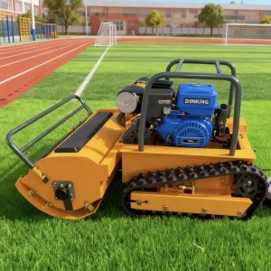 Industrial Grade 1000mm CE-Certified Petrol-Powered Cylinder Blade Robot Lawn Mower 650W Motor 20mm Minimum Cutting Heig