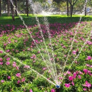 Professional Intelligent Plastic Sprinkler Shandong CADdrawing Model Villas Courtyards Schools Sports Fields Garden Irri