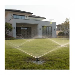 Buried Telescopic Garden Sprinkler Adjustable 10cm Lifting Height 3-5M Radius Plastic Nozzle Patterns Sprayers Garden Ir