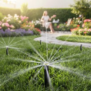 Hot Sale Impact 360 Rotating Nozzle Automatic Intelligent Control Water-Saving Plastic Easily Install Farm Golf Courses