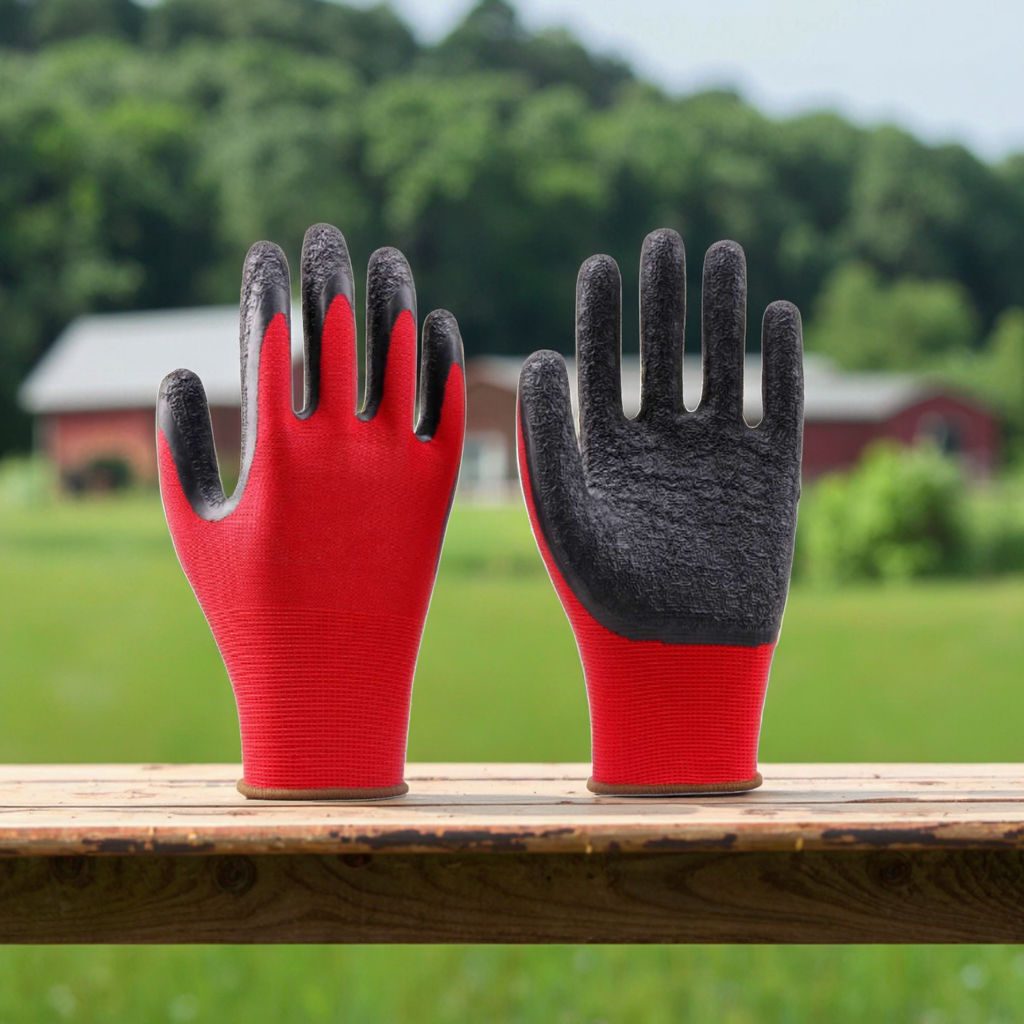Comfortable Anti-Slip Garden Gloves Non-Slip Protective Work Gloves Made of Latex Needle-Proof for Gardening Tools Hand